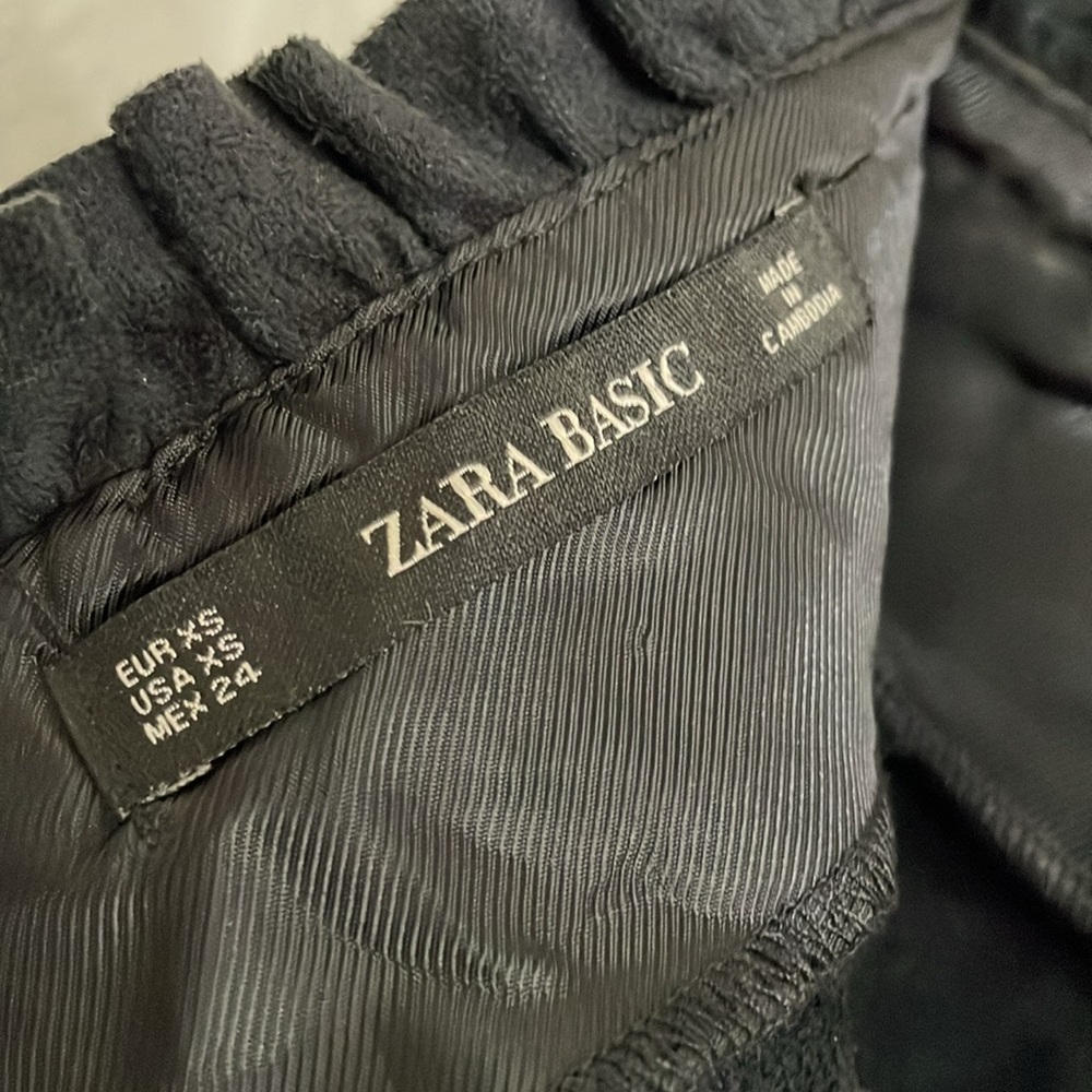 Zara Black Midi Skirt - Picture 6 of 7
